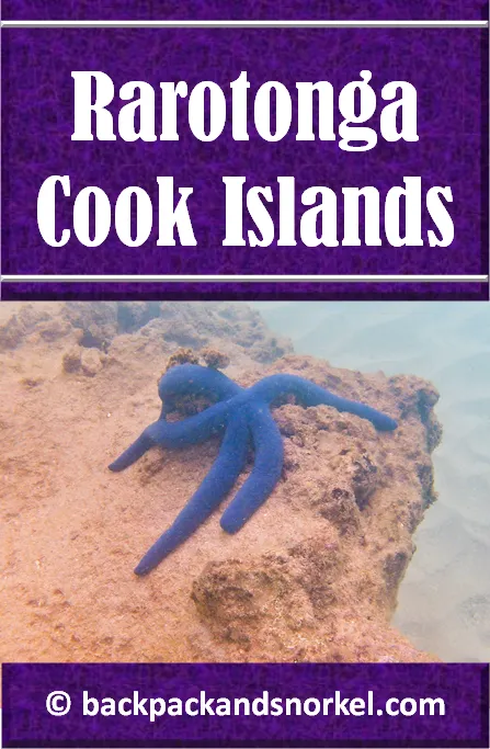Backpack and Snorkel Rarotonga Travel Guide - Rarotonga Purple Travel Guide