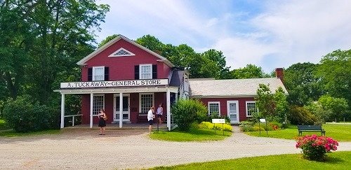 Building at the Shelburne Museum in Shelburne, Vermont