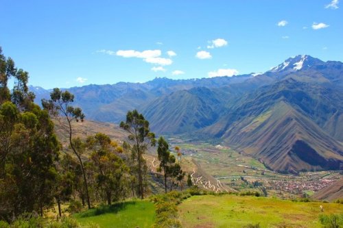 Beautiful mountainous scenery in Peru