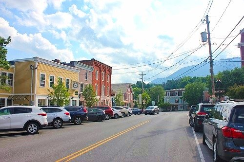 Buildings in Stowe, Vermont