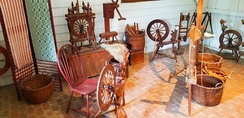 Exhibits at the Shelburne Museum in Shelburne, Vermont