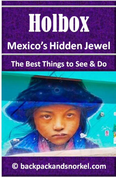 Backpack and Snorkel Holbox, Mexico Travel Guide - Holbox Purple Travel Guide