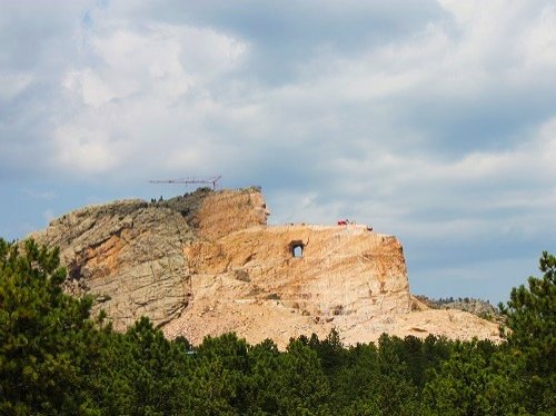 Crazy Horse Memorial in South Dakota 