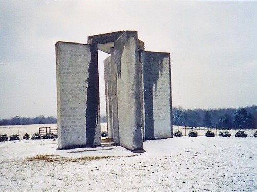 Georgia Guidestones in Elberton, GA