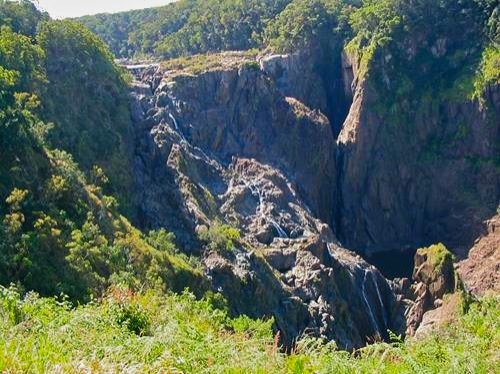 scenic views from the Kuranda Scenic Railway in Kuranda, Australia