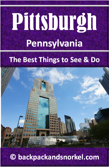 Backpack and Snorkel Pittsburgh Travel Guide - Pittsburgh Purple Travel Guide