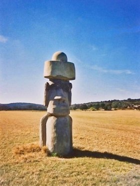 Moai at Ingram, TX – Stonehenge II 