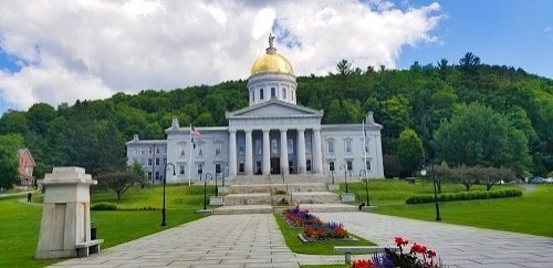 Vermont State House in Montpelier, Vermont