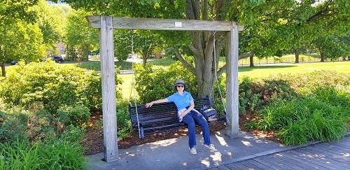 Swing at the Burlington Waterfront in Vermont