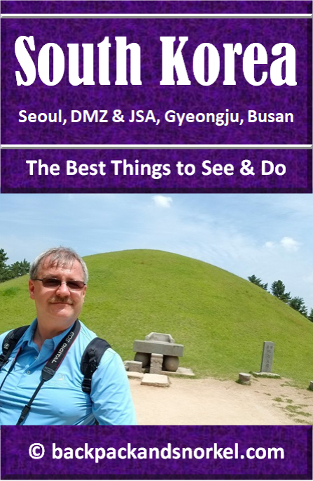 Backpack and Snorkel South Korea Travel Guide - South Korea Purple Travel Guide