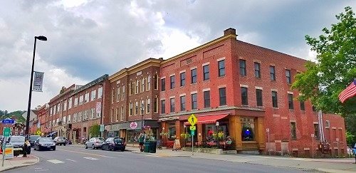 Buildings in downtown Montpelier, Vermont