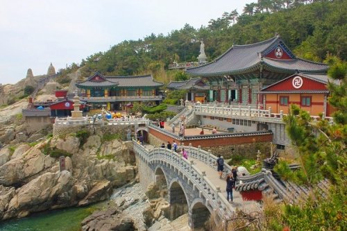 Haedong Yonggungsa Dragon Temple in Busan, South Korea