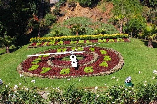 Flower Clock in Vina del Mar, Chile