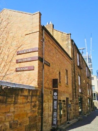 The Rocks Discovery Museum in The Rocks in Sydney, Australia