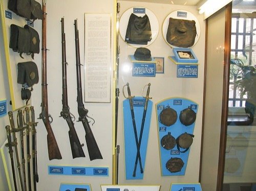 exhibits at the SOLDIERS AND SAILORS MEMORIAL HALL AND MUSEUM in Pittsburgh