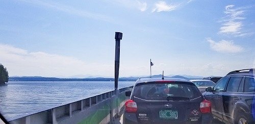 Ferry from Vermont to New York State