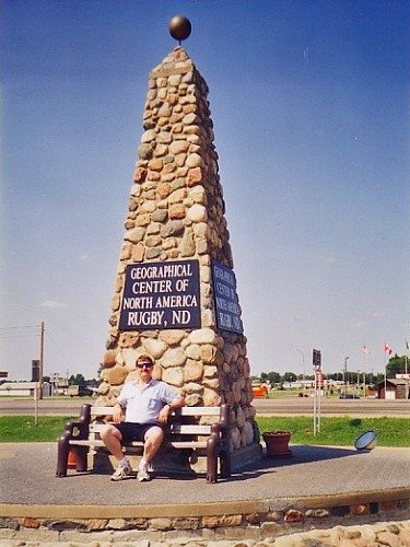 Geographic Center of North America in Rugby, ND