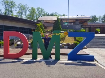 DMZ Letters outside 3rd Infiltration Tunnel