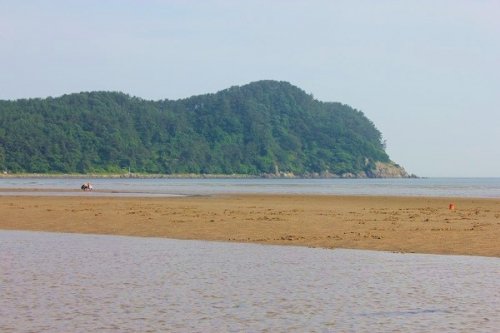 Dadaepo Beach in Busan, South Korea