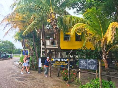 Restaurant in downtown Placencia, Belize