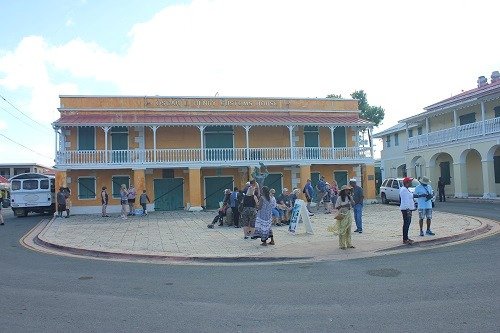 Oscar E. Henry Customs House in Frederiksted, St. Croix, USVI