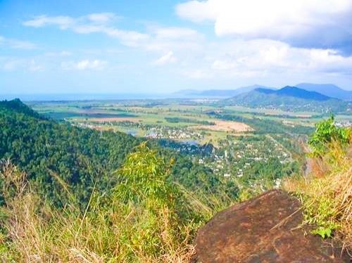 scenic views from the Kuranda Scenic Railway in Kuranda, Australia