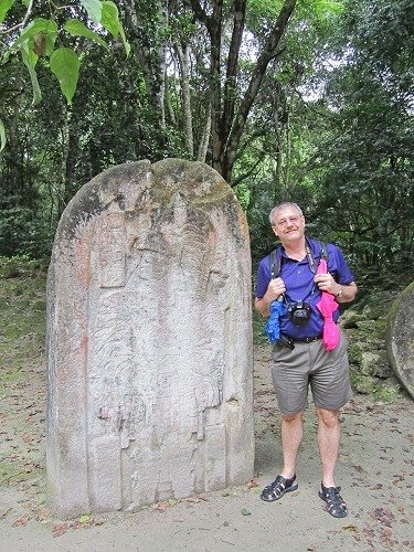 Stela 16 at GROUP N (GROUP 5C-1) in Tikal