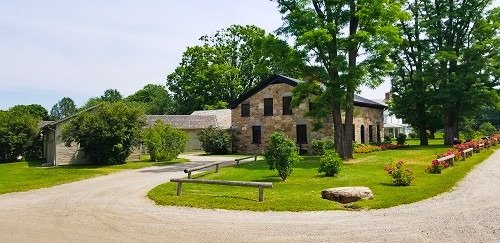 Building at the Shelburne Museum in Shelburne, Vermont