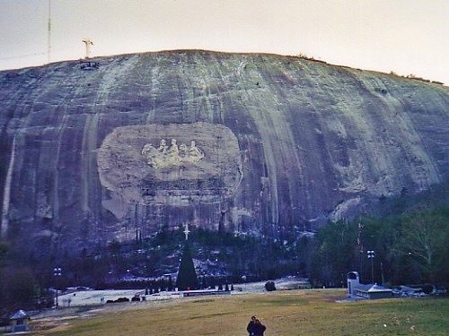 Confederate Memorial in Stone Mountain, GA