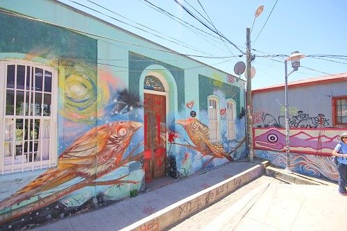 Street Art in Val Paraiso, Chile