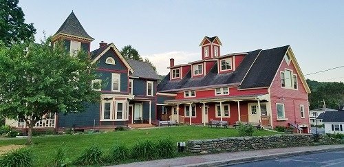 Buildings in Stowe, Vermont