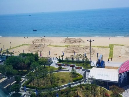 View from Hotel in Busan, South Korea