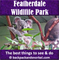 Featherdale Wildlife Park in Sydney, Australia