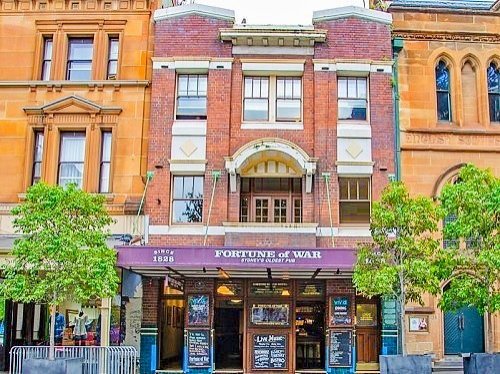 Fortune of War building in The Rocks in Sydney, Australia