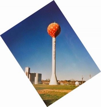 Poteet, TX – World’s Largest Strawberry Monument 