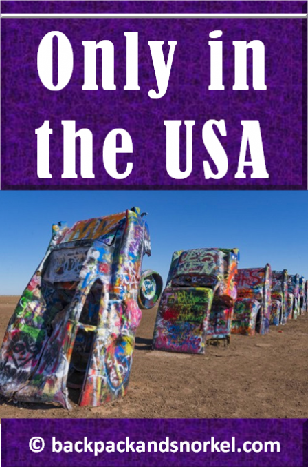 Cadillac Ranch in Amarillo, Texas