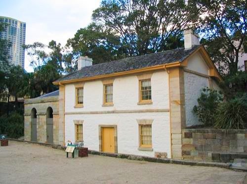 Cadman's Cottage in The Rocks in Sydney, Australia