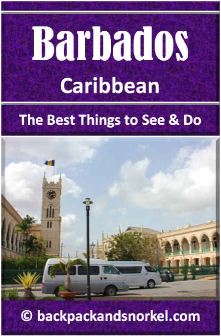 Backpack and Snorkel Barbados Travel Guide - Barbados Purple Travel Guide