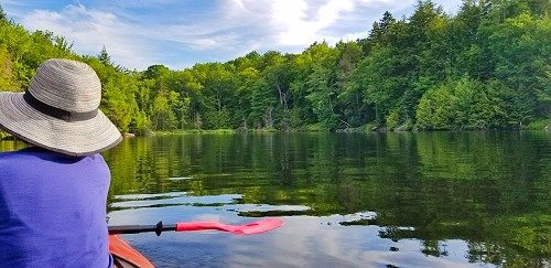 Kayaking at Green River Reservoir State Park 