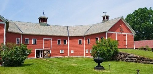 Barn at the Shelburne Museum in Shelburne, Vermont