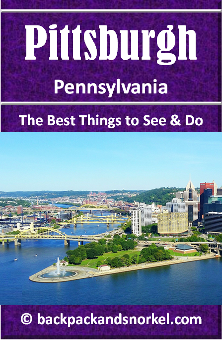 Backpack and Snorkel Pittsburgh Travel Guide - Pittsburgh Purple Travel Guide