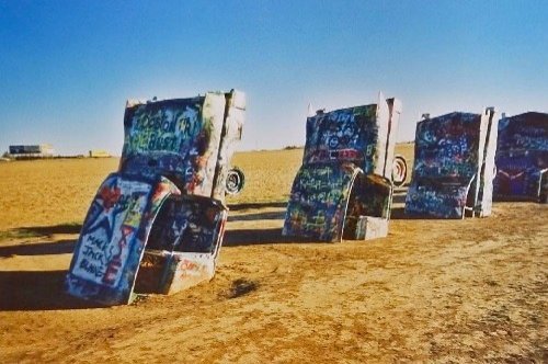 Cadillac Ranch in Amarillo, TX