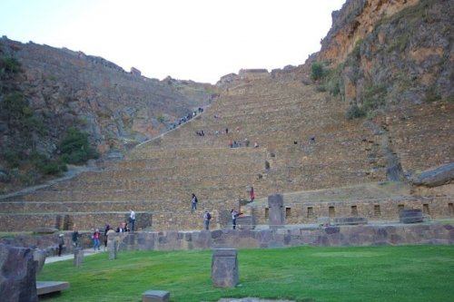 Ollantaytambo historic site in Peru
