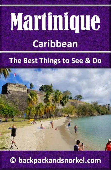 Backpack and Snorkel Martinique Travel Guide - Martinique Purple Travel Guide