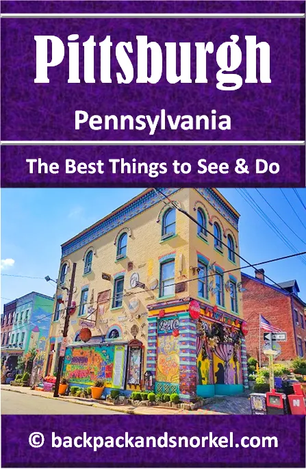Backpack and Snorkel Pittsburgh Travel Guide - Pittsburgh Purple Travel Guide
