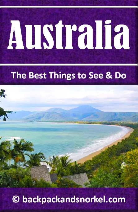 Backpack and Snorkel Australia Travel Guide - Australia Purple Travel Guide