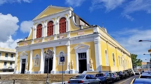 Cathedral of St Pierre and St Paul in Pointe-a-Pitre in Guadeloupe