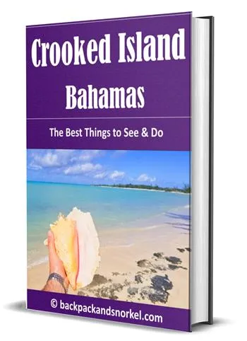 Backpack and Snorkel Travel Guide for Crooked Island, Bahamas - Crooked Island Purple Travel Guide