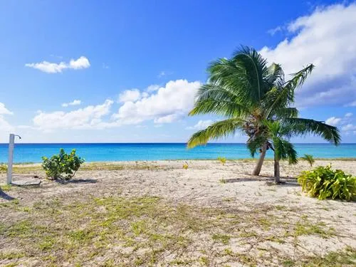 Beach at Casuarina Pines Villas on Crooked Island