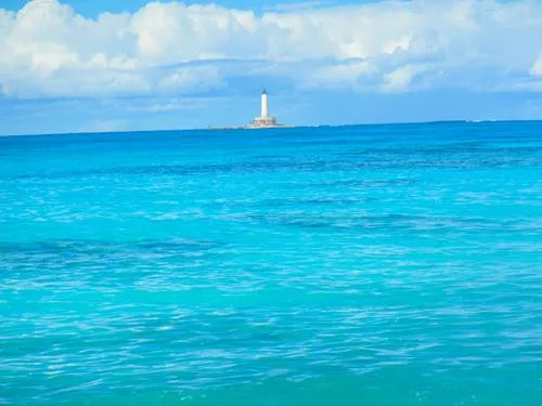 Light House near Crooked Island Lodge on Crooked Island